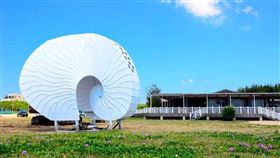 澎湖,貝殼教堂,沙灘婚禮,熱門,打卡景點(圖/中央社)