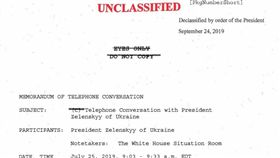 川普,烏克蘭總統,調查,拜登,通話摘要（圖取自白宮網頁whitehouse.gov）