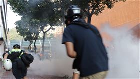 香港,反送中,警員遇襲,示威者,仇警情緒(圖/中央社)