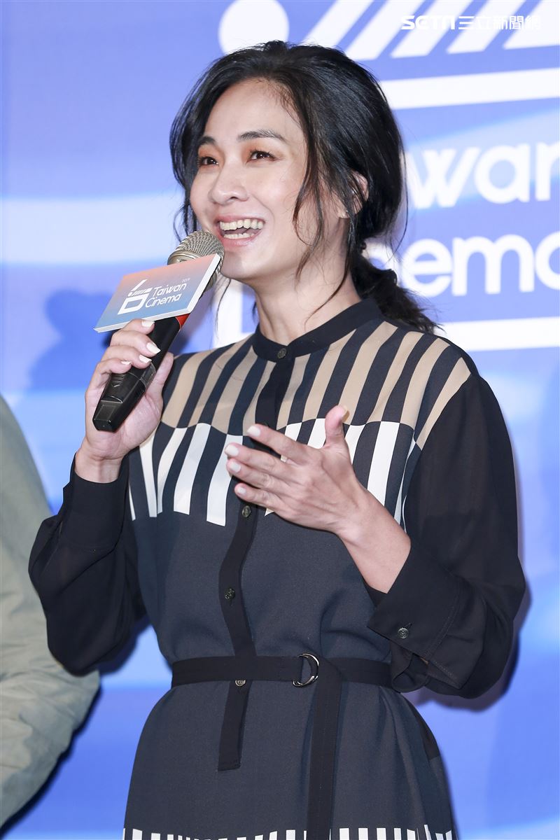 韓國釜山影展行前記者會《菠蘿蜜》共同導演暨表演指導陳雪甄。（圖／記者林士傑攝影）