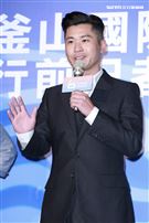 韓國釜山影展行前記者會《江湖無難事》演員黃迪揚。（圖／記者林士傑攝影）