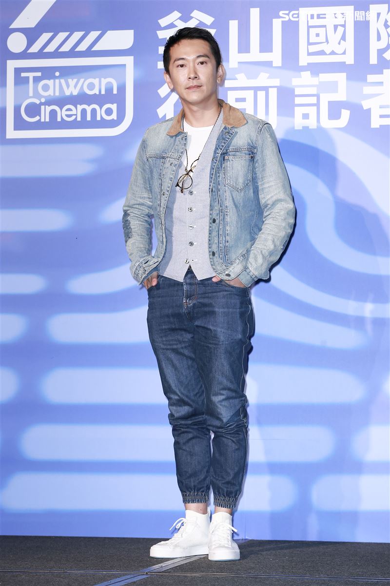 韓國釜山影展行前記者會《灼人秘密》演員施名帥。（圖／記者林士傑攝影）