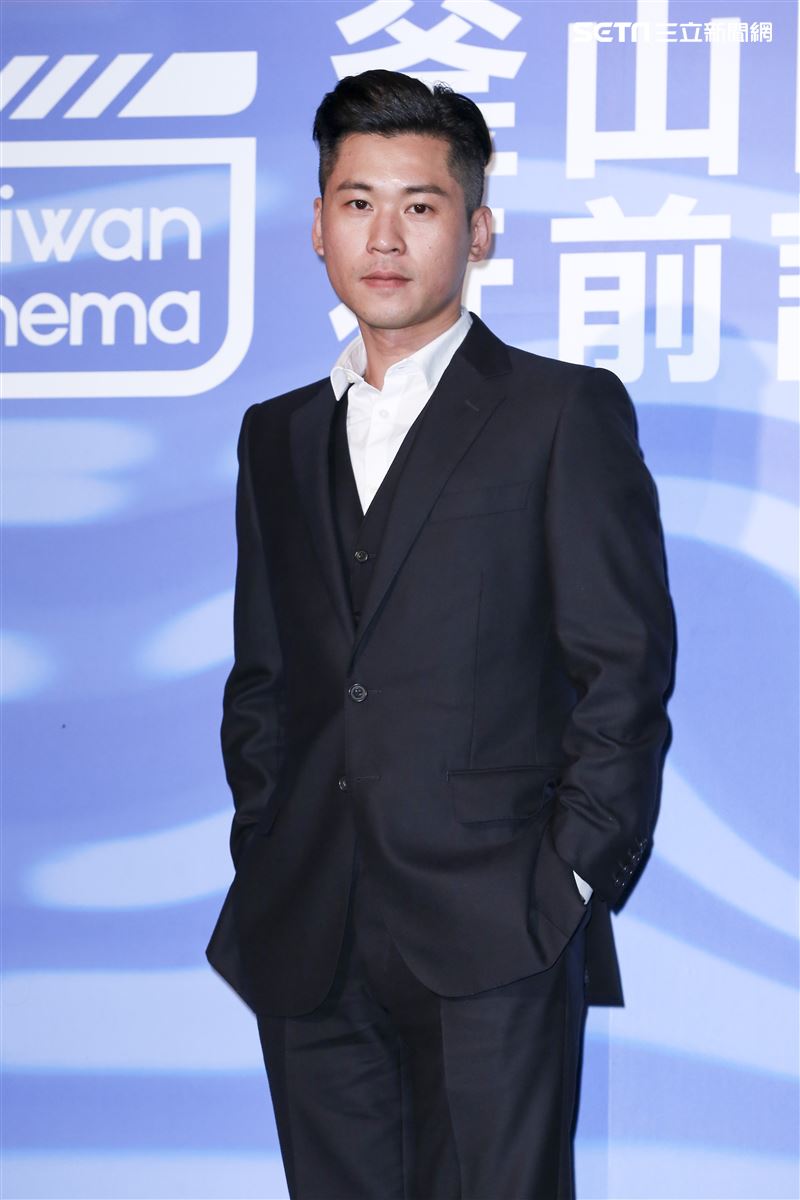 韓國釜山影展行前記者會《江湖無難事》演員黃迪揚。（圖／記者林士傑攝影）