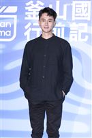 韓國釜山影展行前記者會《陽光普照》演員劉冠廷。（圖／記者林士傑攝影）