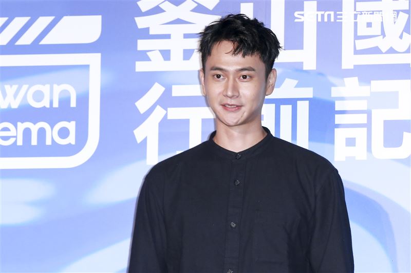 韓國釜山影展行前記者會《陽光普照》演員劉冠廷。（圖／記者林士傑攝影）