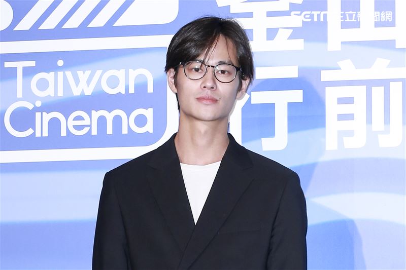 韓國釜山影展行前記者會《野雀之詩》演員夏騰宏。（圖／記者林士傑攝影）