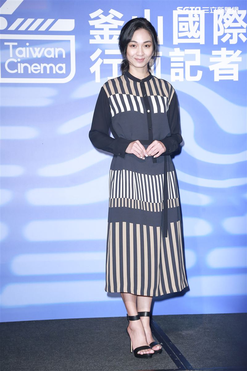 韓國釜山影展行前記者會《菠蘿蜜》共同導演暨表演指導陳雪甄。（圖／記者林士傑攝影）
