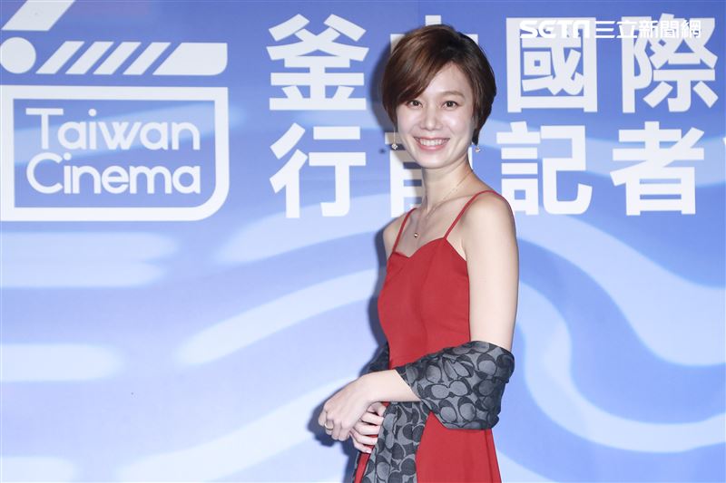 韓國釜山影展行前記者會《菠蘿蜜》演員許乃涵。（圖／記者林士傑攝影）