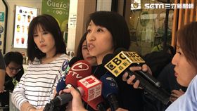 「A+虎媽」受訪時表示她比較在意隨機攻擊的部分（楊忠翰攝）