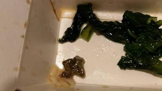 便當驚見半截青蛙！老闆娘捏爆毀屍
