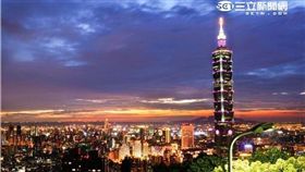 信義區,象山,夜景／黃裕晴攝