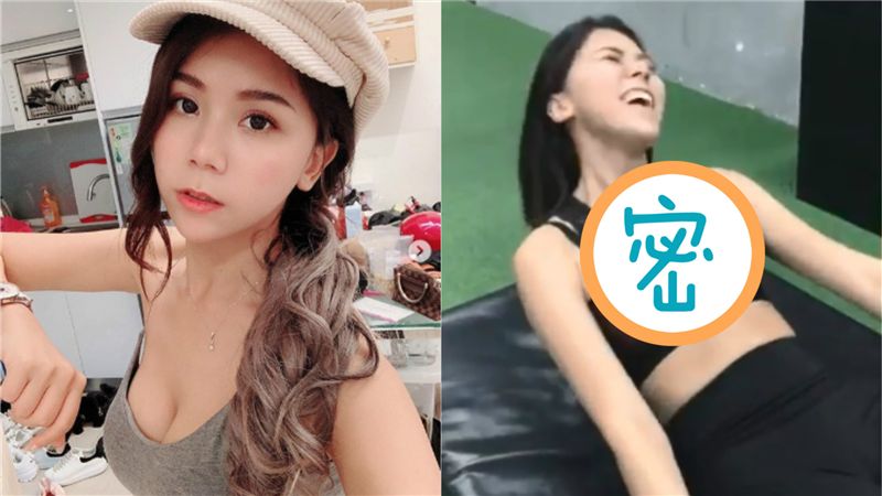 蕾菈網紗內衣炸豪乳　一躺下網全看傻