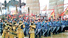 中國,軍隊,八旗,九龍,香港