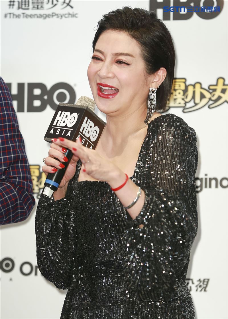 《通靈少女》第二季記者會出席演員王彩樺。（圖／記者林士傑攝影）