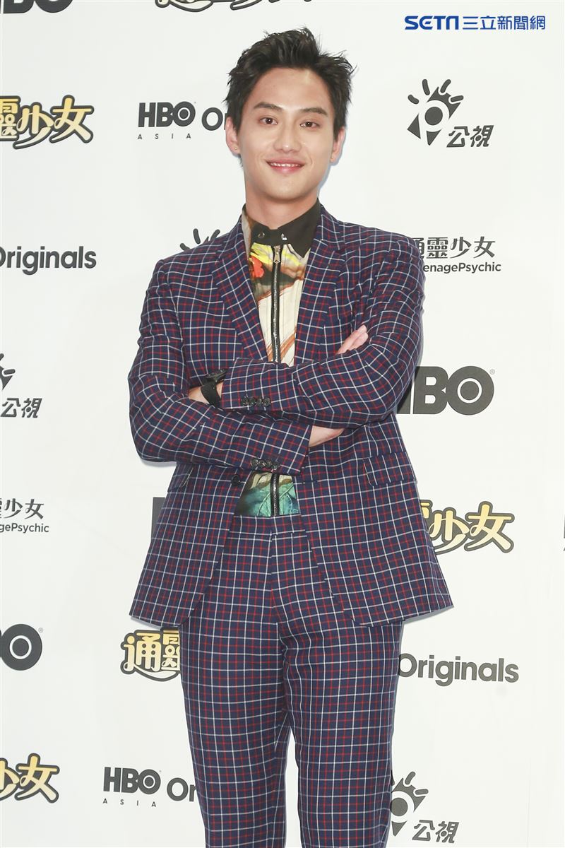 《通靈少女》第二季記者會出席演員范少勳。（圖／記者林士傑攝影）