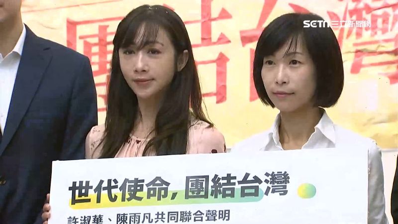 時力陳雨凡退選　喊「團結」挺許淑華