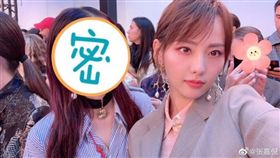  張嘉倪,孟美岐,CHLOÉ,巴黎時裝週（翻攝微博）