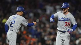 ▲貝林傑（Cody Bellinger）炸裂本季第47轟。（圖／美聯社／達志影像）