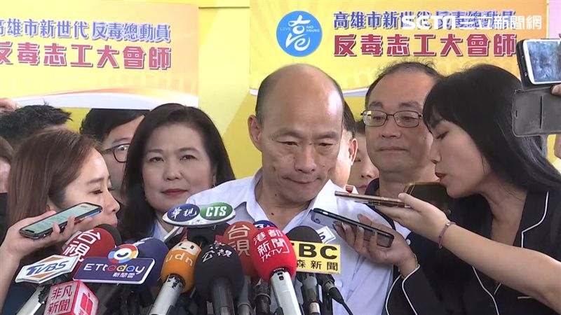 裝作沒聽見？媒體問黃捷　韓毫無反應