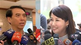 陳學聖、蔡沁瑜（組合圖／陳學聖辦公室提供、資料照）