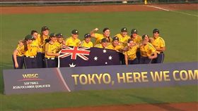 ▲澳洲取得東京奧運門票。（圖／翻攝自比賽畫面）