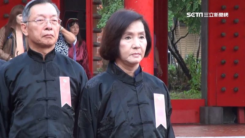 林姿妙祭孔當主祭官　遲到20分才來