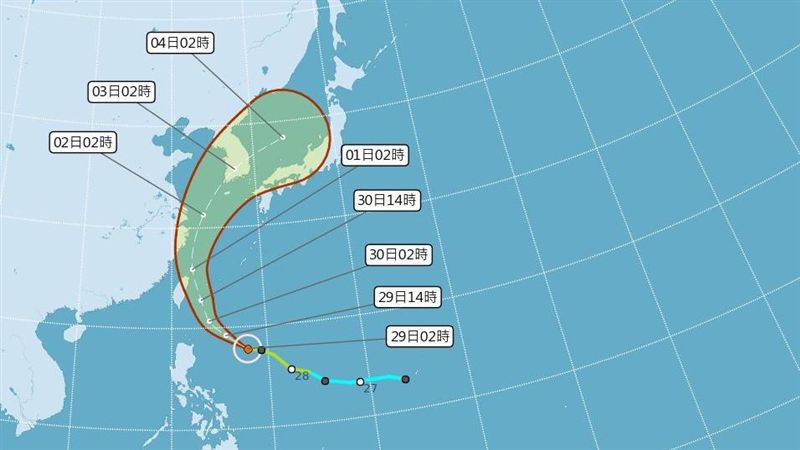米塔強勢進逼！馬祖蘭嶼3航次停航