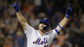 ▲阿隆索（Pete Alonso）炸裂53轟，寫下大聯盟新人紀錄。（圖／美聯社／達志影像）