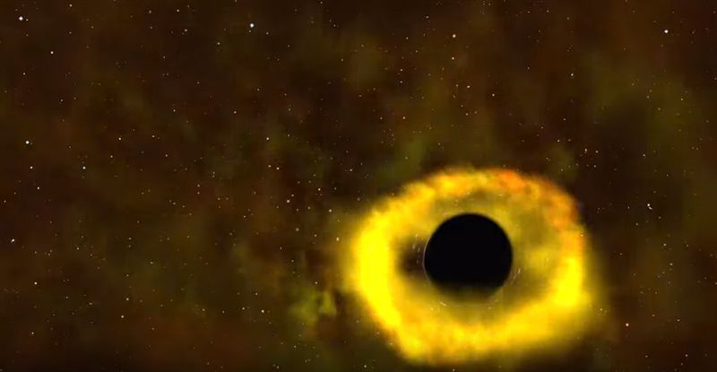 NASA直擊黑洞吞恆星！十萬年一遇