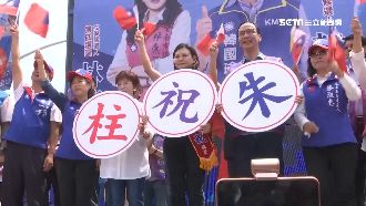 被問韓朱配　朱立倫：別造成我的煩惱