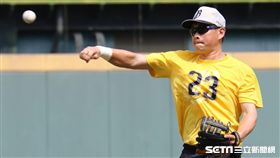 中信兄弟球星彭政閔。（圖／記者林士傑攝影）