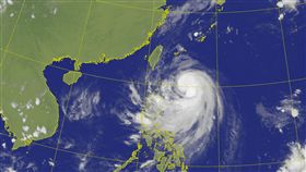 米塔颱風 （圖／翻攝自中央氣象局）