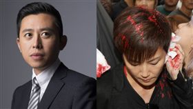 林智堅回應何韻詩遭潑漆事件，一起勇敢站出來，大聲向這些威權說不！（組合圖／翻攝自林智堅臉書、資料照）