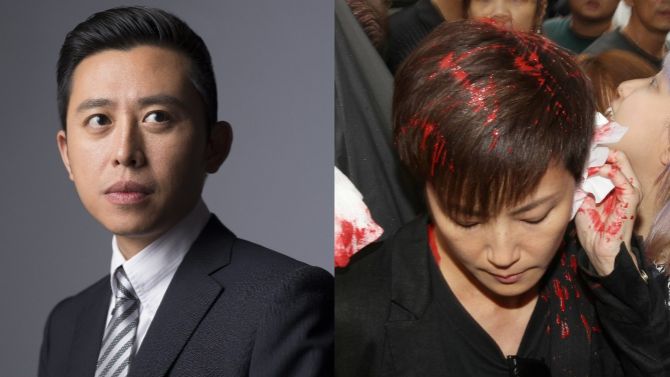 反極權！何韻詩遭潑漆…林智堅說話了