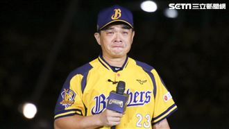 中職／引退儀式不捨　彭政閔淚流滿面