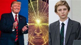 （圖／取自realdonaldtrump IG、國際政經預言家Master Wong網站、barruntrump IG）