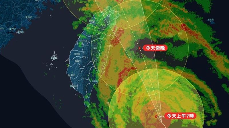 米塔還在增強　專家曝風雨最劇烈時刻