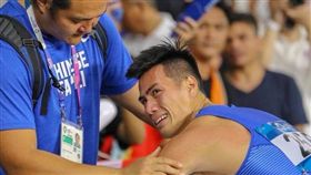 亞運》4年前也曾與金牌擦肩...張銘煌、楊俊瀚這張照片 網友淚崩（圖／翻攝自田協臉書）