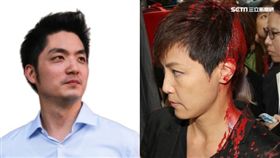 國民黨立委蔣萬安、香港歌手何韻詩。（組合圖／資料照、記者邱榮吉攝影）