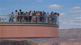 美國大峽谷國家公園，西大峽谷的天空步道驚傳墜谷輕生。（圖／翻攝自Pixabay免費圖庫）