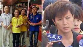 韓國瑜,潑漆,何韻詩,胡志偉,合照,反送中