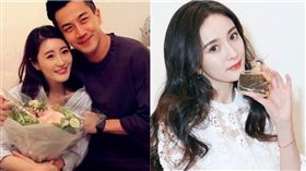 劉愷威,湯洛雯,楊冪/翻攝自微博