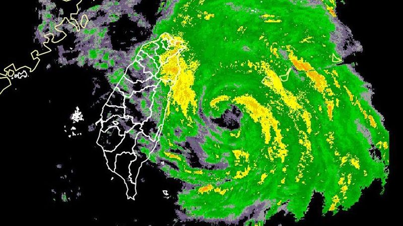米塔颱風接近！北部今晚風雨恐達巔峰