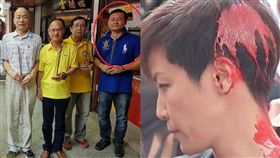 韓國瑜,潑漆,何韻詩,胡志偉,合照,反送中