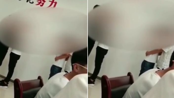 這公司培訓女員工…遊戲輸得親男同事