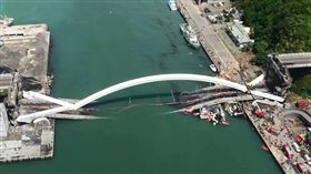 南方澳大橋空拍　空勤總隊攝影