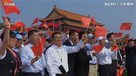 中國十一國慶　習近平閱兵／AP授權