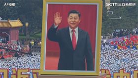 中國十一國慶　習近平閱兵／AP授權