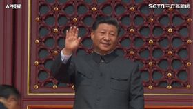 中國十一國慶　習近平閱兵／AP授權