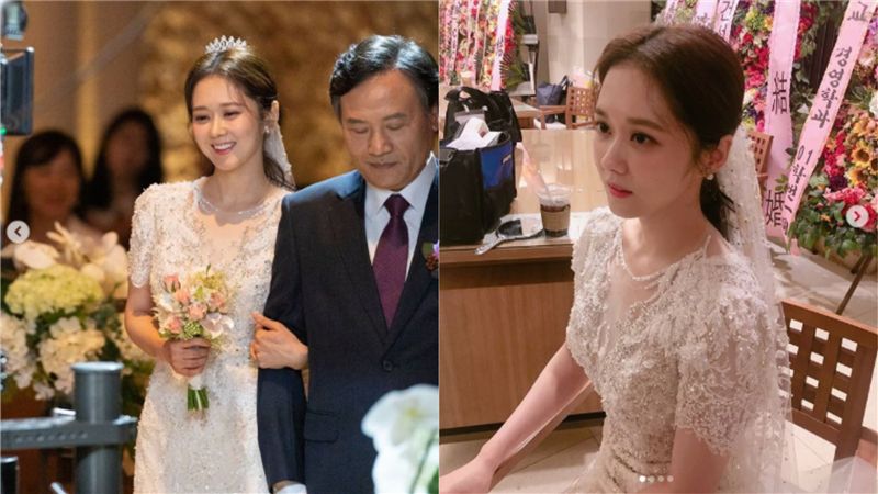 童顏女神張娜拉結婚了？透視婚紗照曝